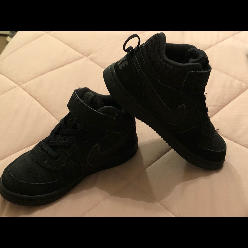 toddler boy high top nike shoes